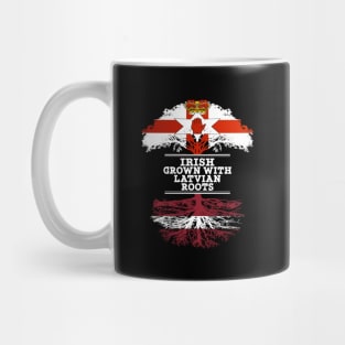 Northern Irish Grown With Latvian Roots - Gift for Latvian With Roots From Latvia Mug